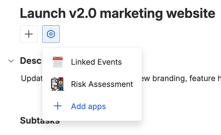 Enable Linked Events Panel
