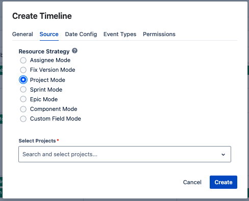 Project Source Configuration