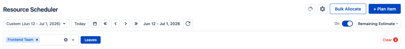 Scheduler View Modes